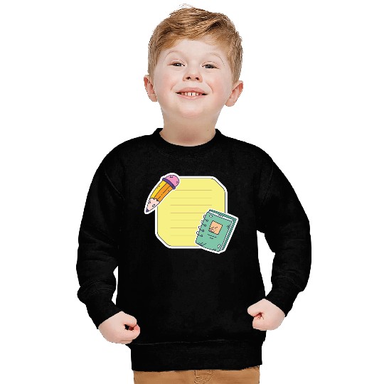 Back to School Sticker Set Sweatshirts