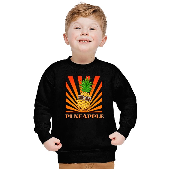 Pi Day Pineapple Sweatshirts