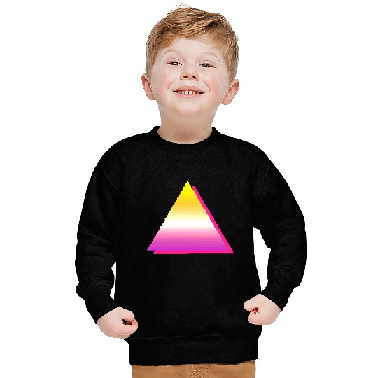 Retro triangle style 80s-90s. Sweatshirts