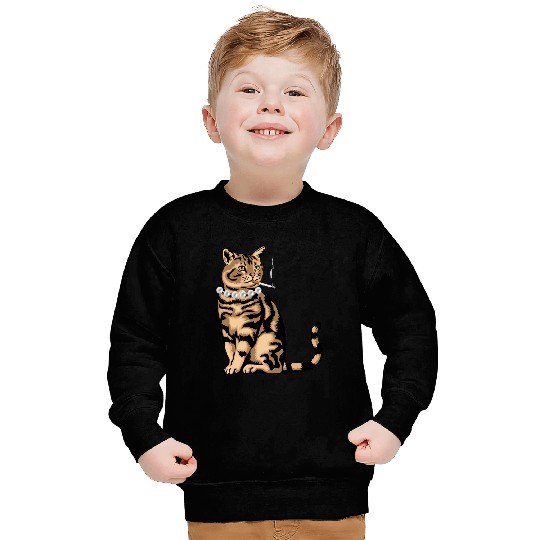 Cat Smoking Sweatshirts