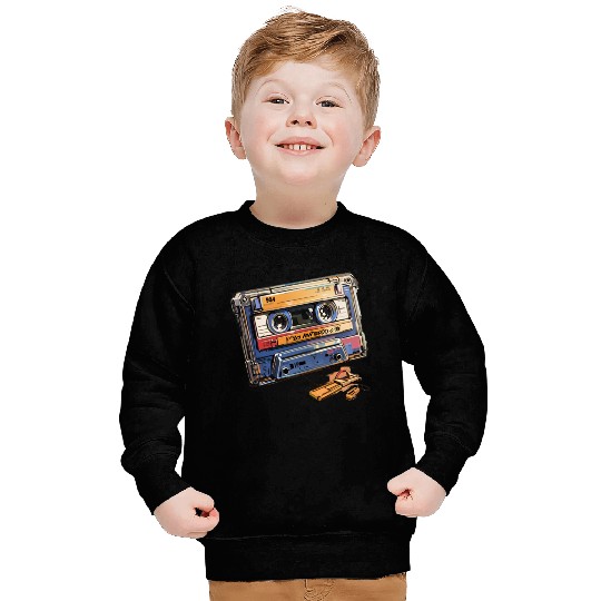 90s Nostalgia Cassette Sweatshirts