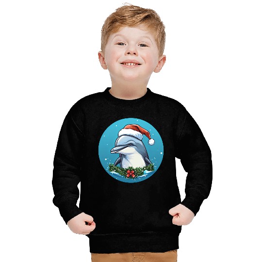 Dolphin Christmas Sweatshirts