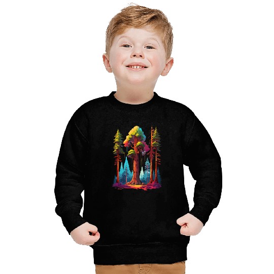 Redwood Forest - For Nature Lovers Sweatshirts