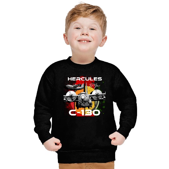 C-130 Hercules Military Aircraft Sweatshirts