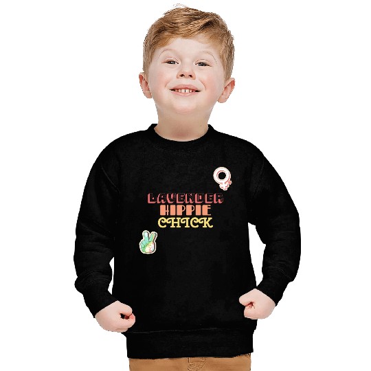 Aromatherapy Lavender Hippie Chick Sweatshirts