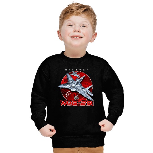 MIG-29 Soviet Union Air Superiority Jet Fighter Sweatshirts