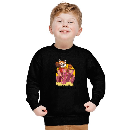 For Red Panda lover . Funny Red Pandazilla Sweatshirts