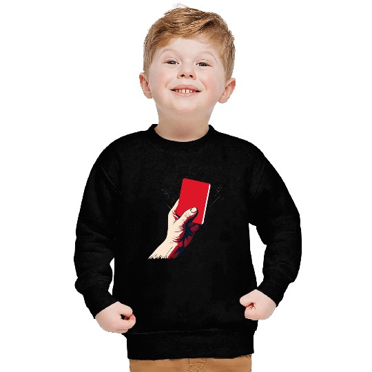 Soccer Red Card Sweatshirts
