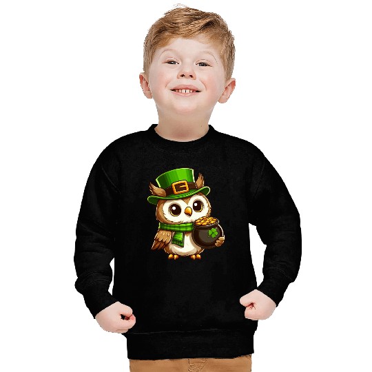 Golden Owl St. Patrick's Day Sweatshirts