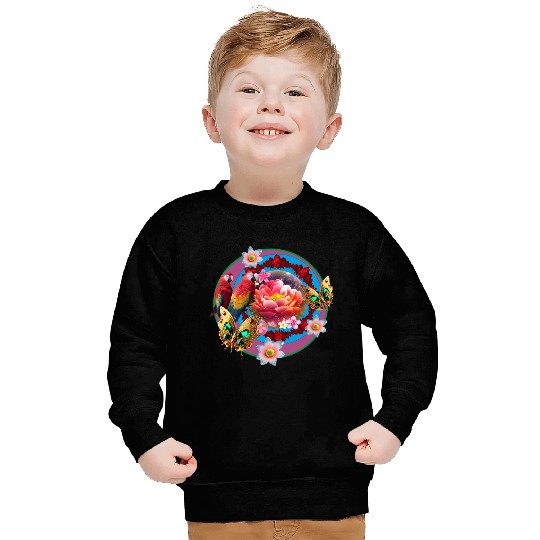 Hello spring design Sweatshirts