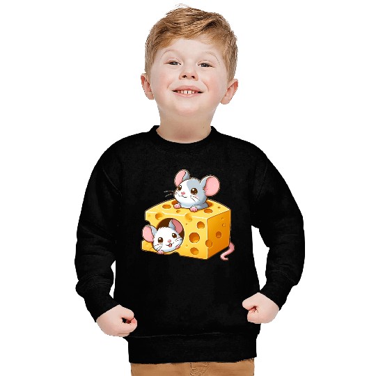 Cheese Dwelling Mice Sweatshirts