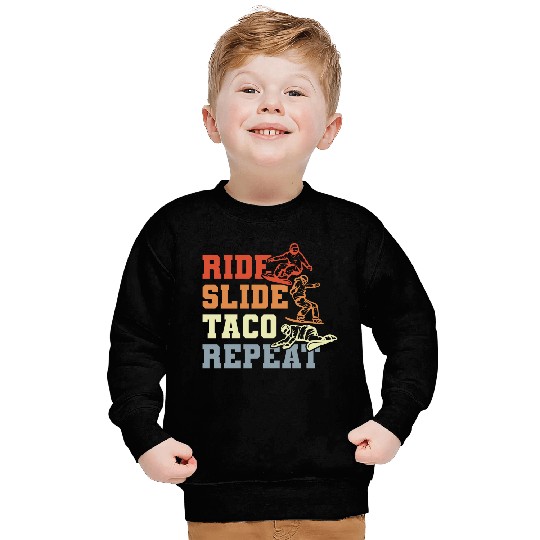 Taco Snowboarding Sweatshirts
