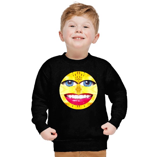Smile Face Have a Nice Day Promote Happiness Joy Sweatshirts