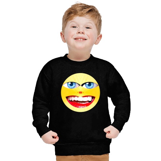 Smile Face Have a Nice Day Promote Happiness Joy Sweatshirts