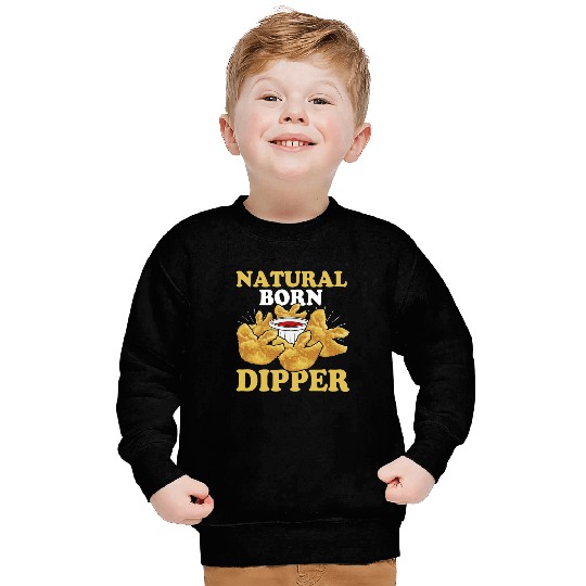 Natural Born DipperFunny Crab Rangoon Sweatshirts