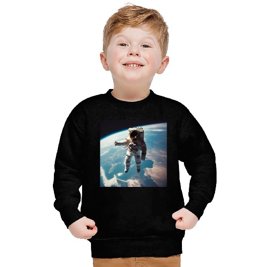 REalistic Astronaut Sweatshirts
