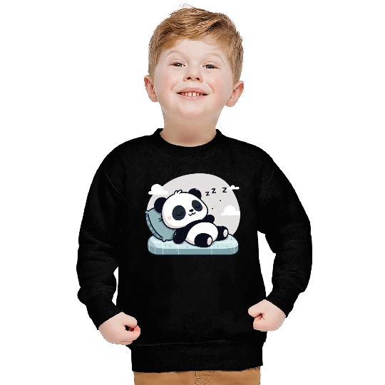 Sleeping baby panda Sweatshirts
