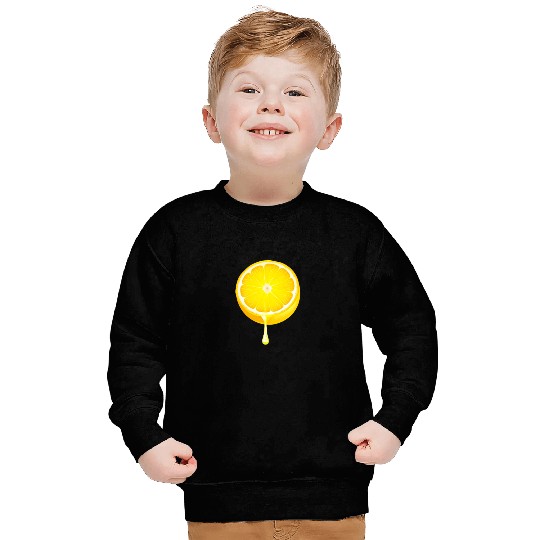 Citrus - Fruits - Orange - Lime - Grapefruit - Lem Sweatshirts