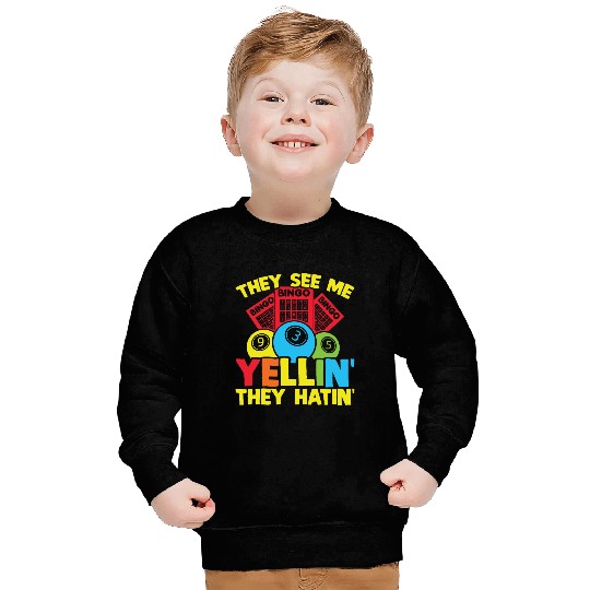 Bingo Player Funny Bingo Sweatshirts