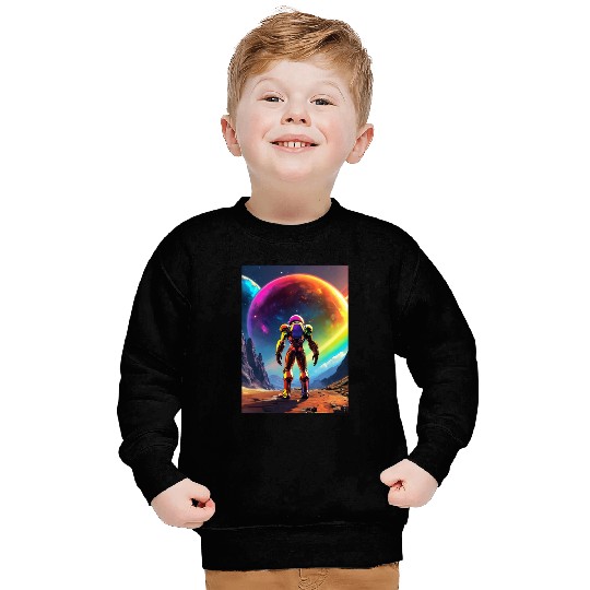 robot planet Sweatshirts
