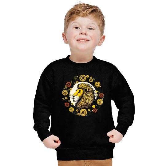 Marigold Leo Lion Sweatshirts