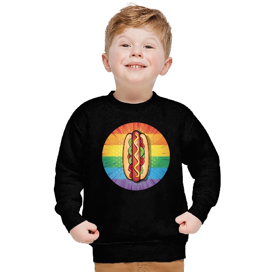 LGBTQ Hot Dog Sweatshirts