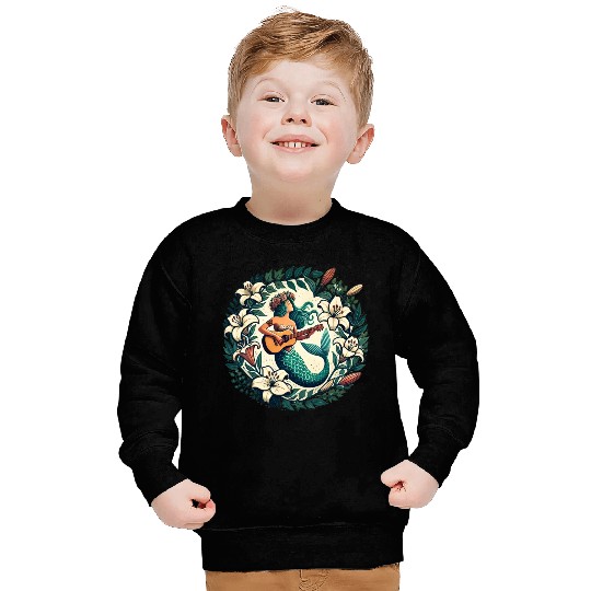 Guitar Mermaid Sweatshirts