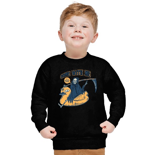 Death Duck Pool Sweatshirts