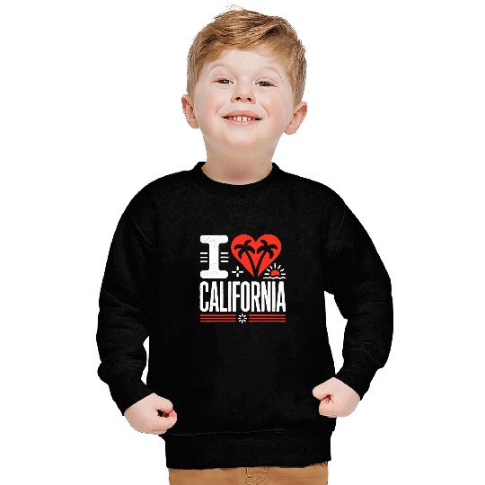 I love California | The Golden State Sweatshirts
