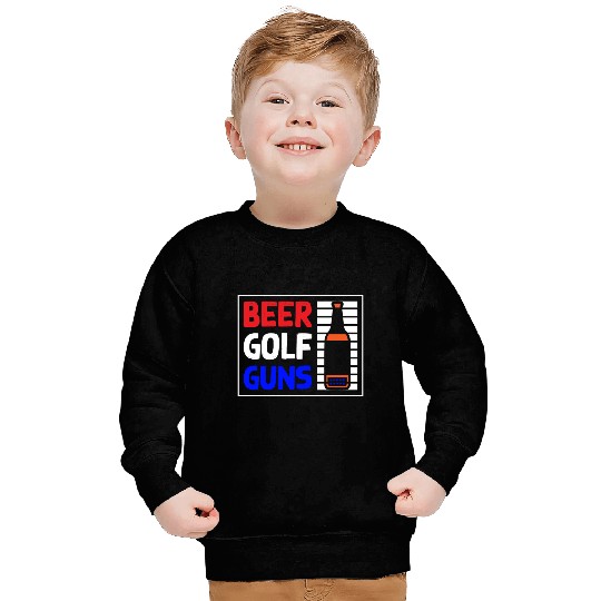 Beer Golf Guns Sweatshirts