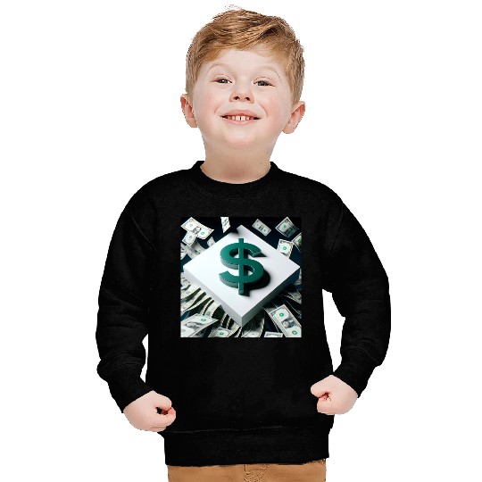 Money Sign Square Sweatshirts