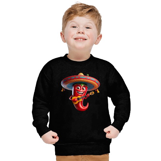 Spicy Mariachi Pepper Sweatshirts