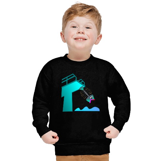 HIGH DIVING FISH - SWIMMING Sweatshirts