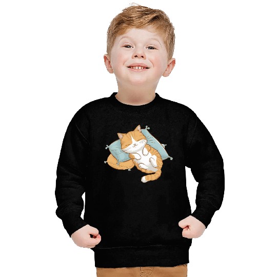 Cozy Cat Nap Sweatshirts