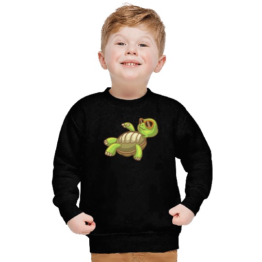 Sea Turtle Ocean Beach Relaxing Turtle Sweatshirts