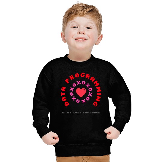 Data Programming Is My Love Language Sweatshirts