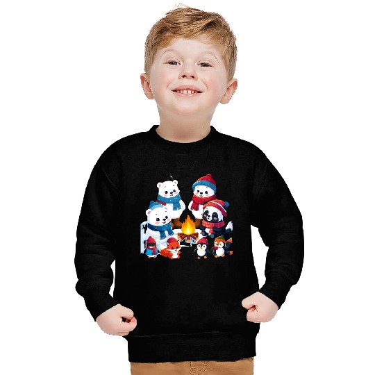 Winter Wonderland Critters Sweatshirts