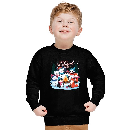 Winter Wonderland Snowflake Sweatshirts