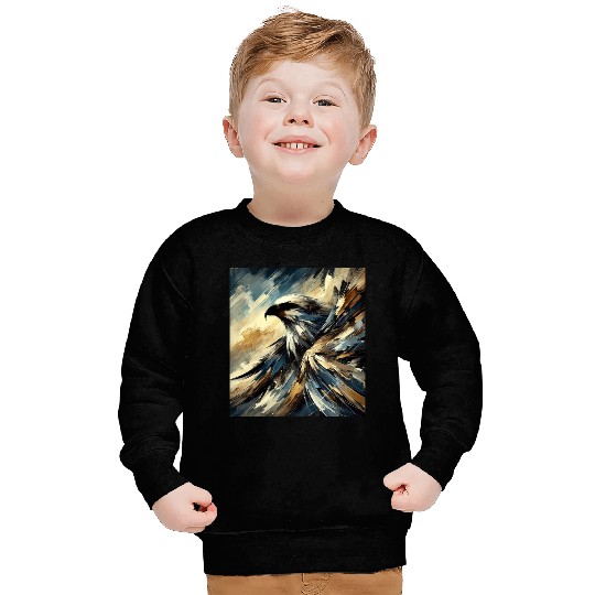 Abstract Eagle Sweatshirts