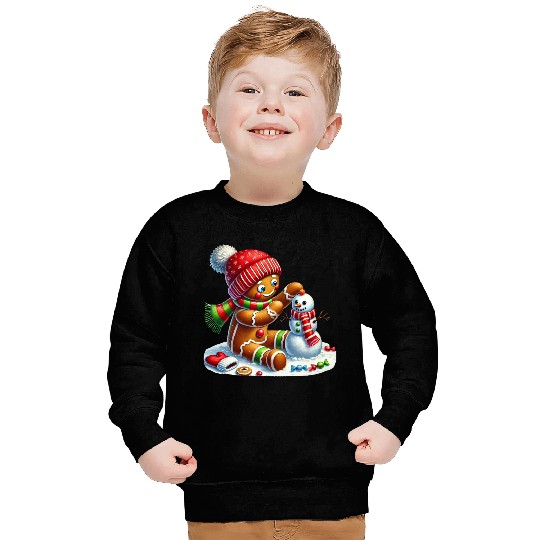 Gingerbread Christmas, Merry Christmas Sweatshirts