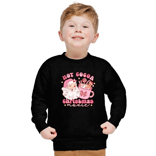 Hot cocoa Christmas movie Sweatshirts