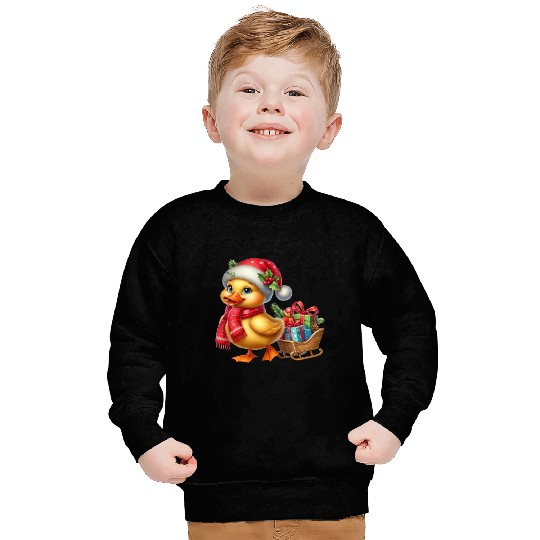 Christmas Duck Sweatshirts