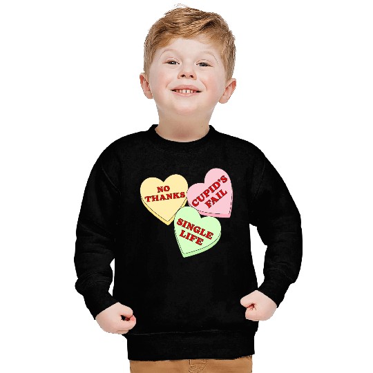 Valentines Candy Hearts Sweatshirts