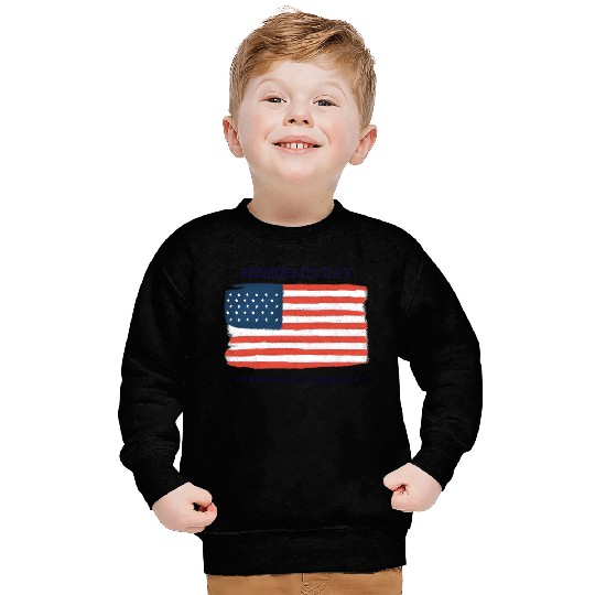 US flag.Presidents Day Sweatshirts