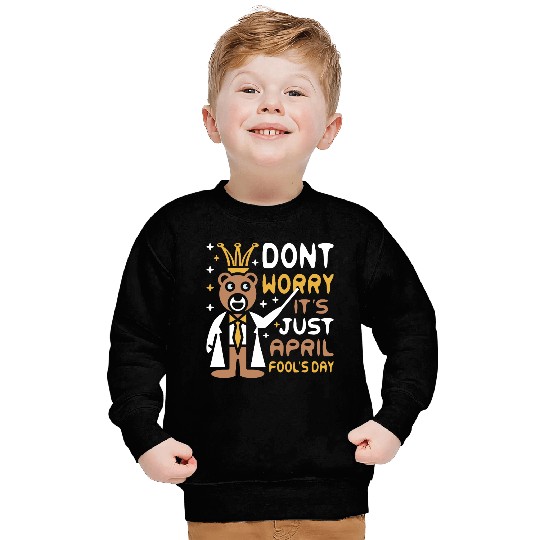 Funny Teacher Bear Celebrate April Fools Day Sweatshirts
