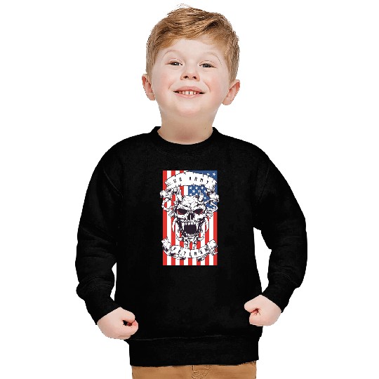 US Army Veteran Skull Sweatshirts