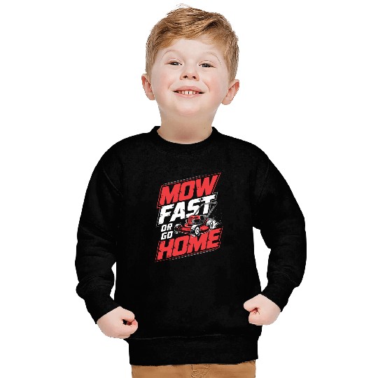 Lawnmower Racing High-Speed Mower Competitive Sweatshirts