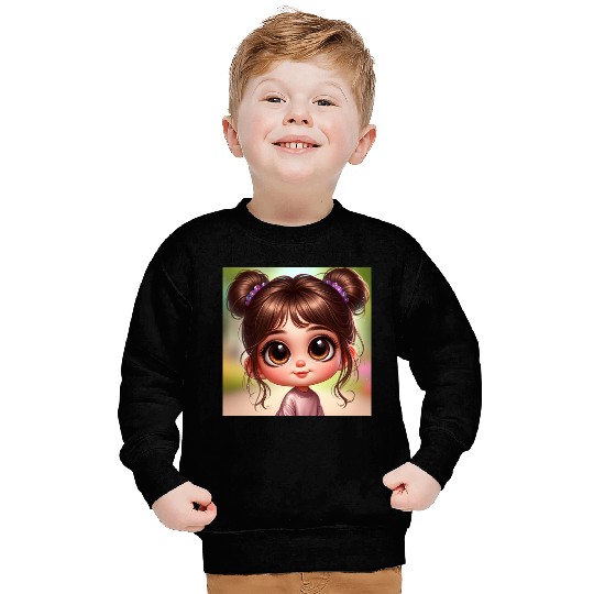 SPARKLY BROWN EYES Sweatshirts