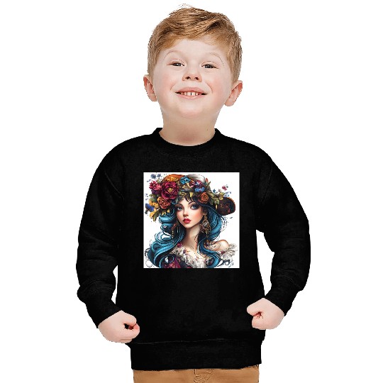 Floral Bohemian Beauty Sweatshirts