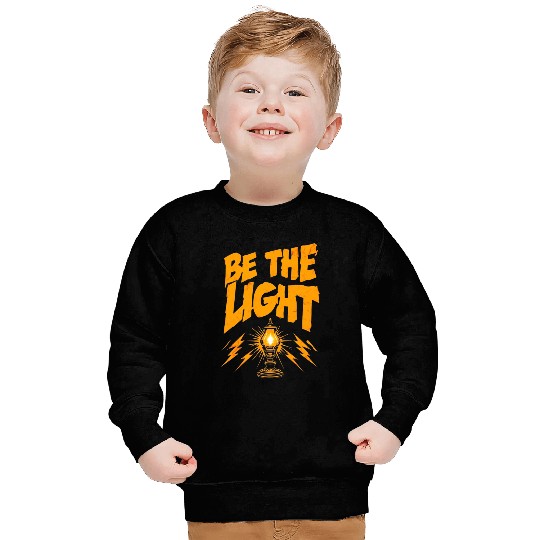 Be The Light – Inspirational Lantern Design with P Sweatshirts